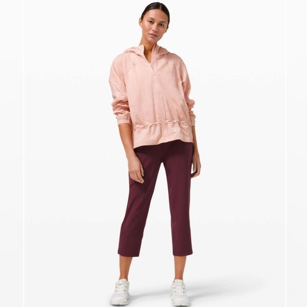 Lululemon Ready To Go Jacket in Pink Mist Size 4